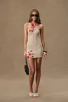 Akoia Swim For Fwrd Puspa Mini Dress In Neutral