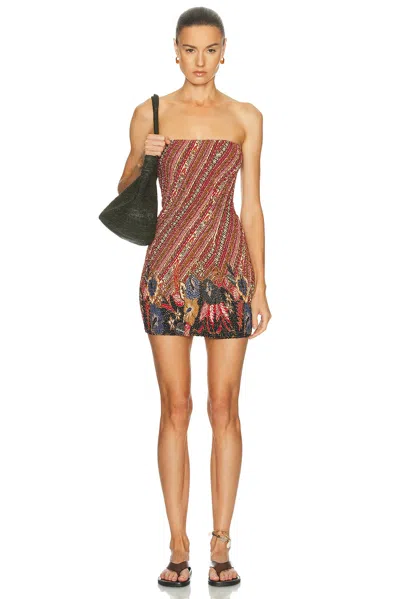Akoia Swim Garis Batik Dress In Black