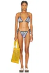Akoia Swim Janah Bikini Set In Blue
