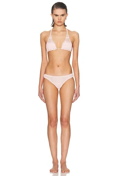 Akoia Swim Valle Bikini Set In Pink