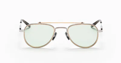 Akoni Calisto Pilot-frame Sunglasses In Gold