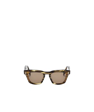 Akoni Ara Sunglasses In Dark Turtle