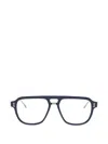 Akoni Argo Pilot-frame Glasses In Silver