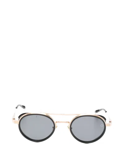 Akoni Astria Sunglasses In Gold