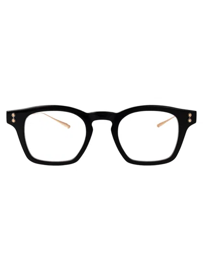 Akoni Blk Acetate  Metal Optical Glasses In Black