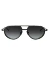Akoni Blk Titanium Sunglasses In Brown
