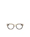 Akoni Camera Flat Mirror In Deep Hawksbill Color/brushed Gold