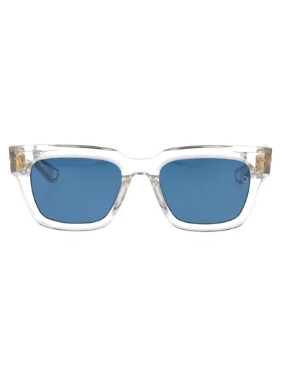 AKONI AKONI CLR-GLD ACETATE / METAL SUNGLASSES