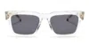 Akoni Columba - Crystal Clear / White Gold - 56 Sunglasses In White