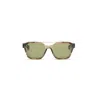 Akoni Square-frame Sunglasses In Green
