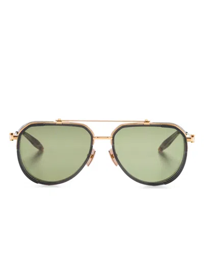 Akoni Echo Sunglasses In Gold