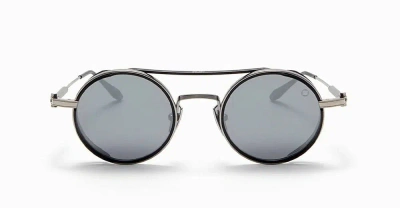 Akoni Eris - Black Palladium / Matte Navy Sunglasses In Black Palladium/navy