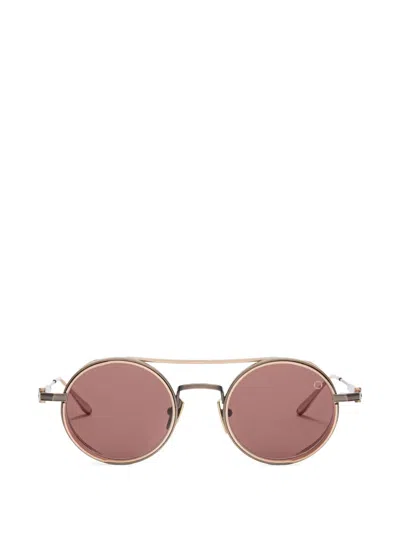 Akoni Eris Anniversary Edition 12k Gold Sunglasses In Brown