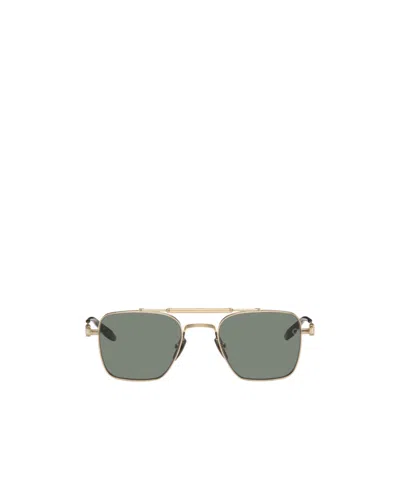 Akoni Europa Full-rim Sunglasses In Gold