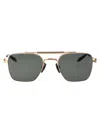 Akoni Europa Sunglasses In Brushed White Gold-dark Tortoise W/g-15