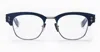 Akoni Newton - Blue Navy / Brushed Black Palladium Rx Glasses In Blue Navy
