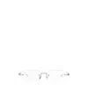 Akoni Frameless Plain Mirror In White