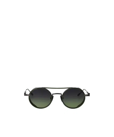 Akoni Full-frame Gradient Sunglasses In Black