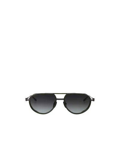 Akoni Full-frame Gradient Sunglasses In Black