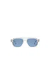Akoni Navigator-frame Sunglasses In Blue