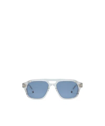 Akoni Full Frame Sunglasses In Transparent