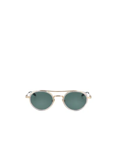 Akoni Full Frame Sunglasses In Green