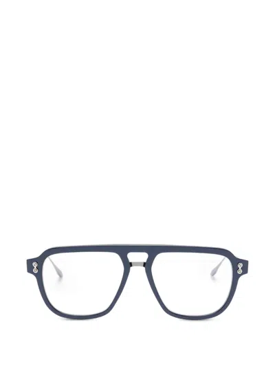 Akoni Geometic Glasses In Blue