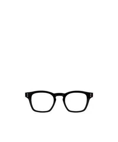 Akoni Geometric Non-prescription Glasses In Black