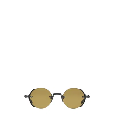 Akoni Geometric Sunglasses In Brown