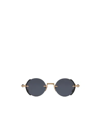 Akoni Geometric Sunglasses In Blue