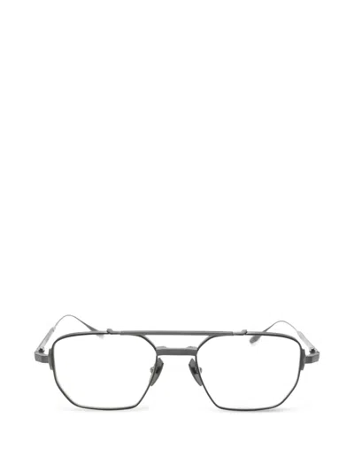 Akoni Geometric Sunglasses In Gray