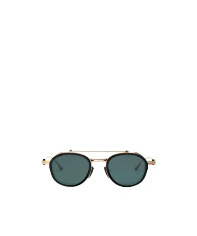 Akoni Geometric Sunglasses In Red