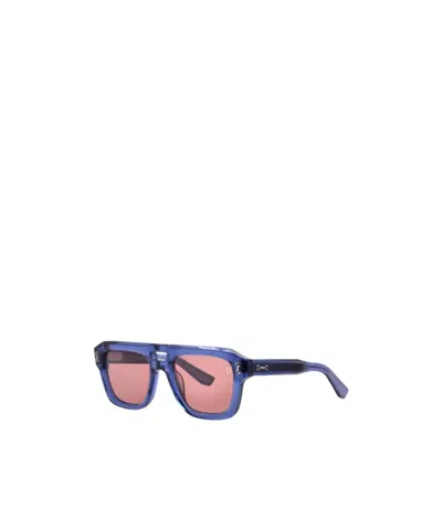 Akoni Geometric Sunglasses In Black