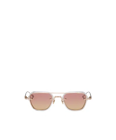 Akoni Geometric Sunglasses In Gold