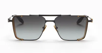 Akoni Hera - Black / Gold Sunglasses