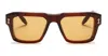 Akoni Hercules - Crystal Dark Brown / Warm Taupe Sunglasses In Brown