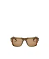 Akoni Sunglasses Aks-105 In Olive/olive Crystal
