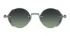 Akoni Jupiter Sunglasses In Palladium