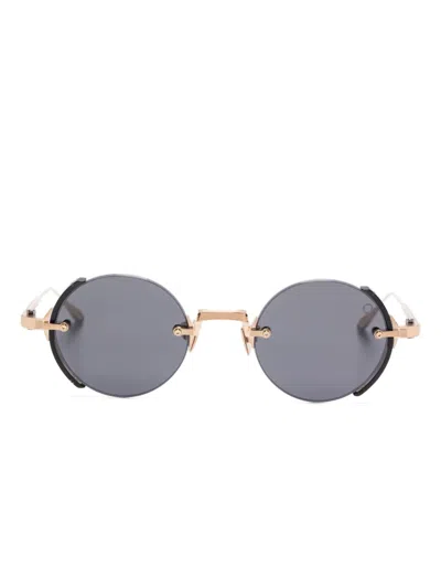 Akoni Jupiter Sunglasses In Gold