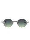 Akoni Jupiter Sunglasses In Silver