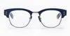 Akoni Newton - Blue Navy / Brushed Black Palladium Rx Glasses In Blue Navy