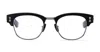Akoni Newton - Matte Black / Black Rhodium Rx Glasses In Black