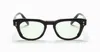 Akoni Orion - Black Crystal Glasses In Dark Grey/white Gold
