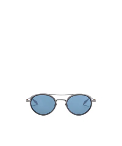 Akoni Pilot-frame Sunglasses In Blue