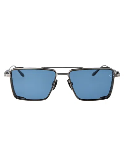 Akoni Pld - Lk Metal Sunglasses In Blue