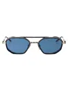 Akoni Pld - Nvy Metal Sunglasses In Brown