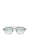 Akoni Proteus Geometric-frame Sunglasses In Silver