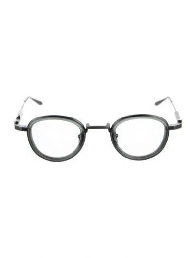 Pre-owned Akoni Round Eyeglasses W/ Tags In Grey