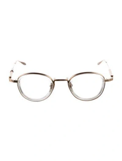 Pre-owned Akoni Round Eyeglasses W/ Tags In Neutrals