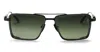 Akoni Sprint-a - Black Matte / Black Rhodium Sunglasses In Brown